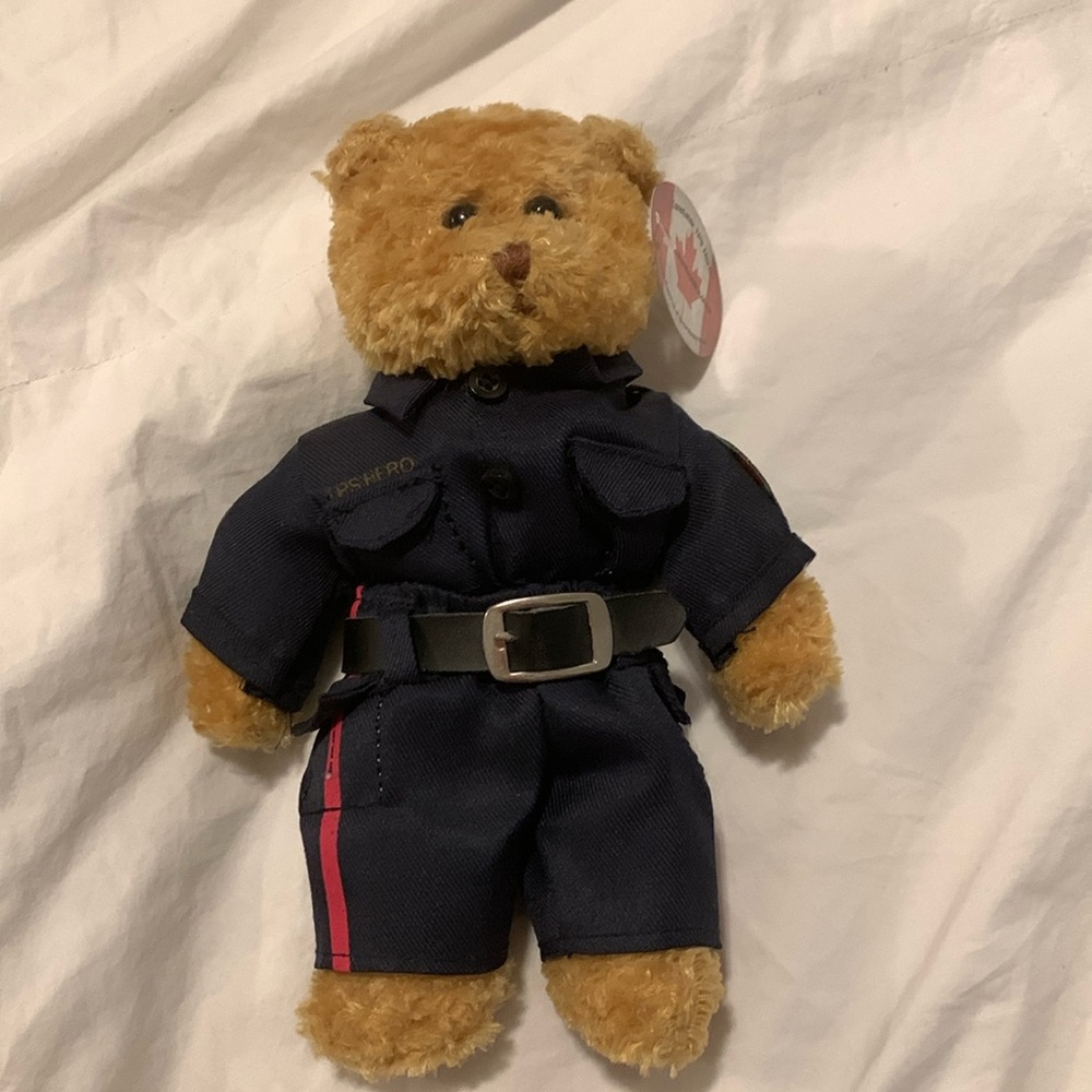 NWT Toronto police beanie bear